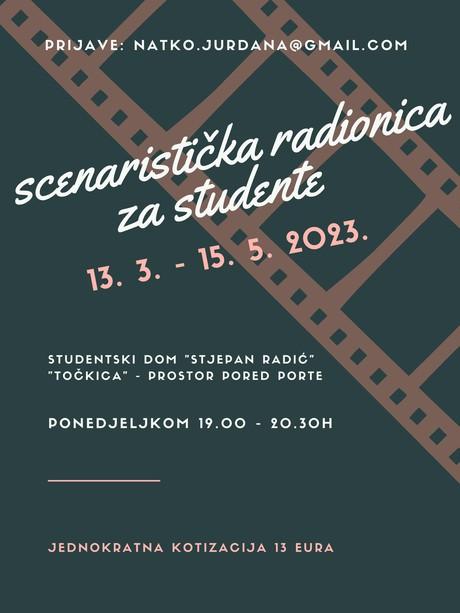 Upiši scenarističku radionicu i nauči novu vještinu!