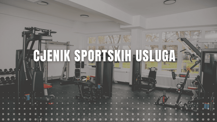 Cjenik sportskih usluga