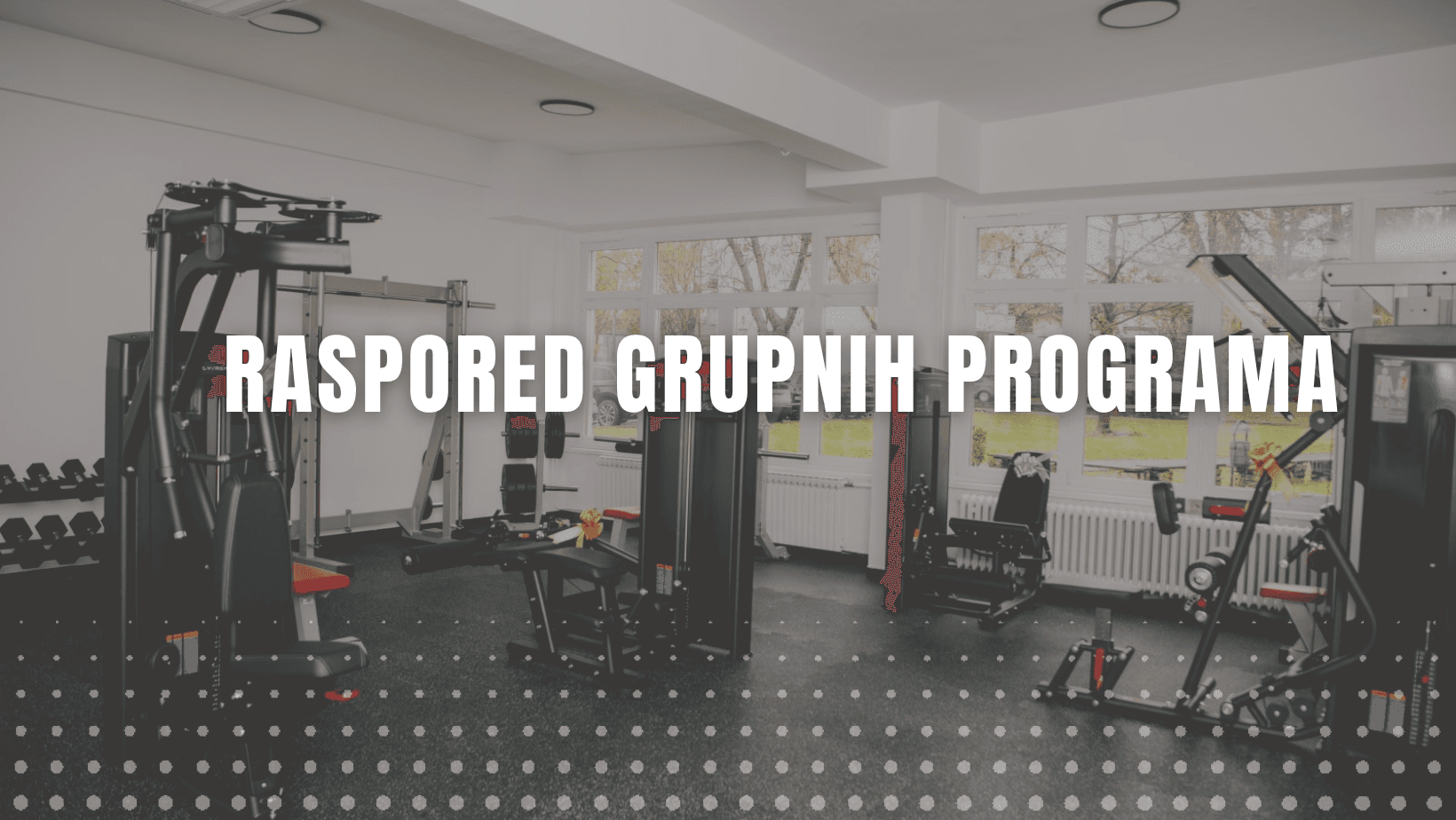<p>RASPORED GRUPNIH PROGRAMA PO STUDENTSKIM DOMOVIMA</p>