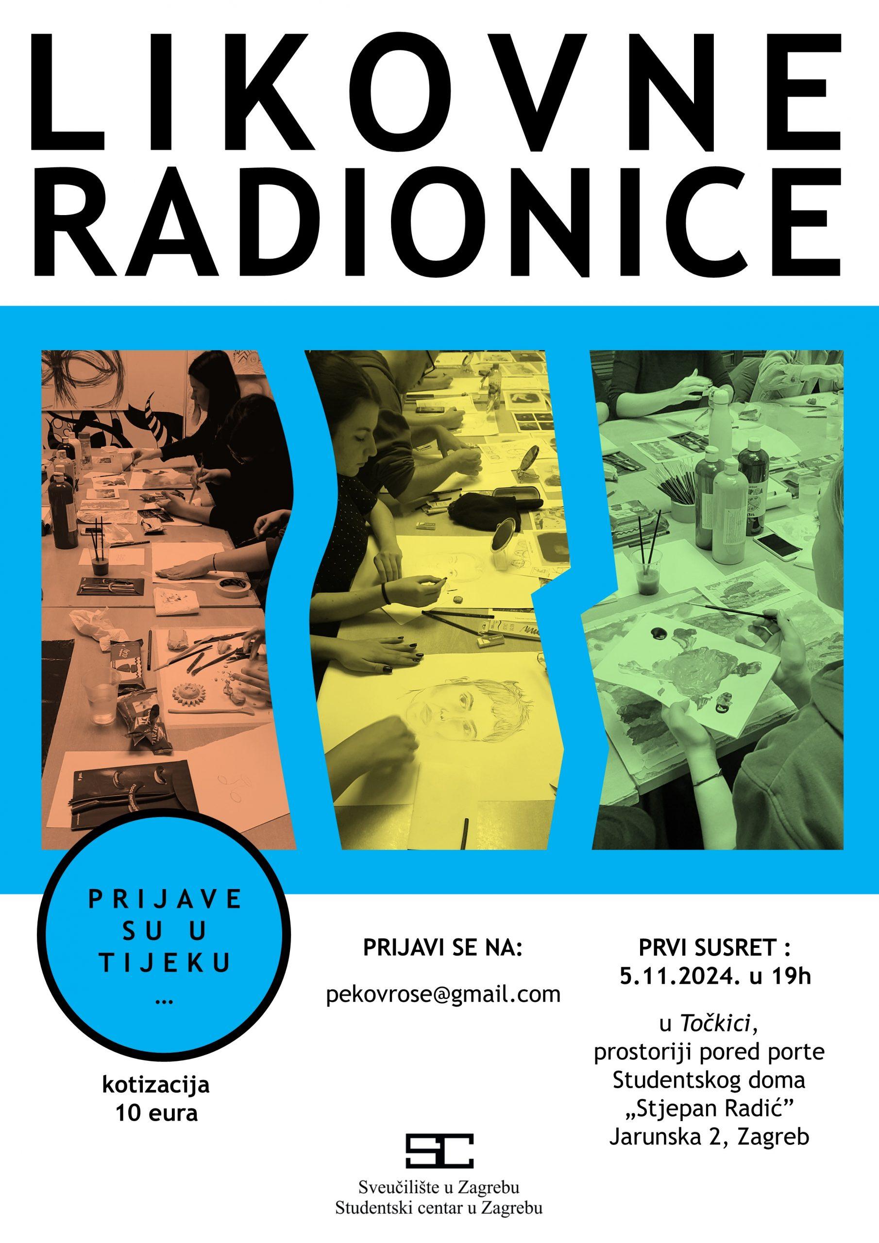 Prijave za novi ciklus likovnih radionica na Savi!